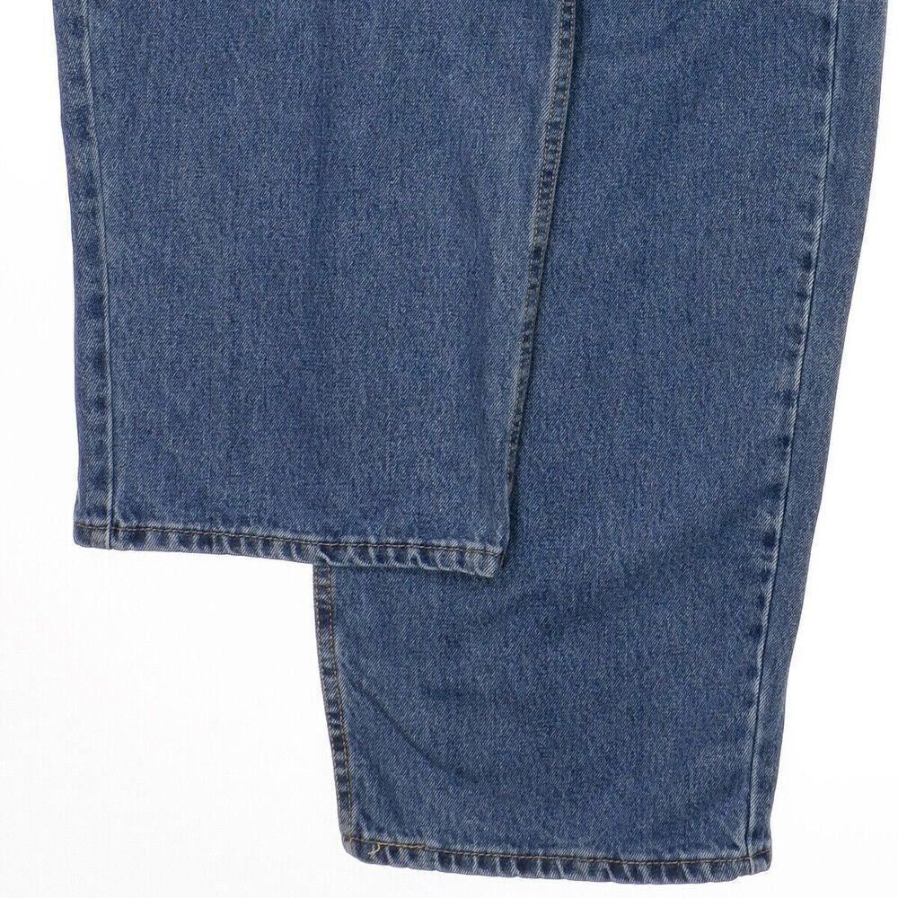 Levis 550 Jeans Mens Size 52x30 Measures 49x28 Blue Straight Leg Cotton Denim - Picture 5 of 13